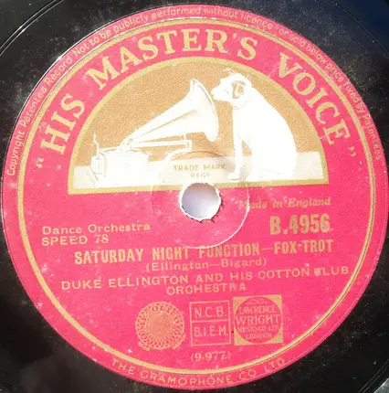 Duke Ellington And His Cotton Club Orchestra - High Life / Saturday Night Function