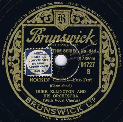 Duke Ellington / Duke Ellington And His Orchestra - Swampy River / Rockin' Chair