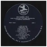 LP - Duke Ellington / Fletcher Henderson / Horace Henderson - The Big Bands/1933