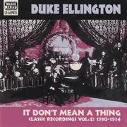 CD - Duke Ellington - It Don't Mean A Thing - Classic Recordings Vol.2: 1930-1934