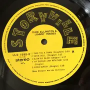 LP - Duke Ellington & Johnny Hodges - Duke Ellington &  Johnny Hodges - OBI.