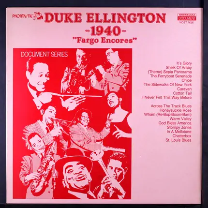 Duke Ellington - 1940 "Fargo Encores"