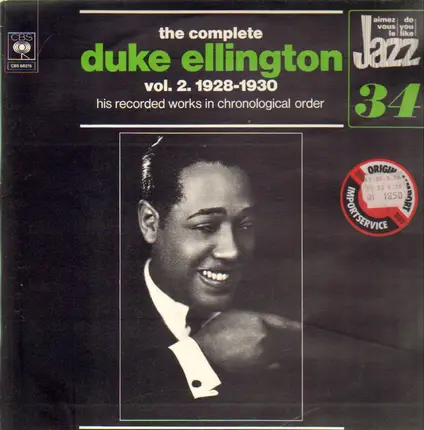Duke Ellington - The Complete Duke Ellington Vol. 2 - 1928-1930
