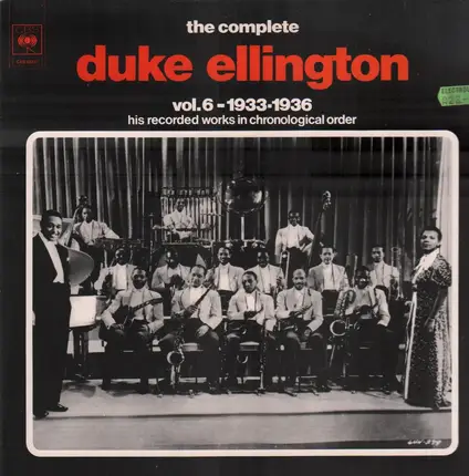 Duke Ellington - The Complete Duke Ellington Vol. 6 - 1933-1936