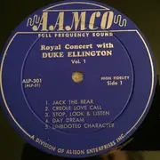LP - Duke Ellington - The Royal Concert Of Duke Ellington And His Famous Orchestra Volume 1