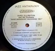 LP-Box - Duke Ellington - The Rare Broadcast Recordings 1951 - 1952 - 1953