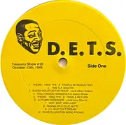 LP - Duke Ellington - Treasury Show #26 - October 13, 1945 - +insert