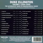 CD - Duke Ellington - Volume 1 (1924-1929). The Alternative Takes In Chronological Order