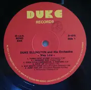 LP - Duke Ellington - Way Low - Mono