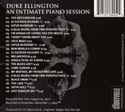 CD - Duke Ellington - An Intimate Piano Session - Digipak