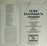 LP - Duke Ellington - Duke Ellington At Carnegie Hall December 11, 1943