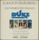 12inch Vinyl Single - Duke Ellington - Ellington Remembered - Our Premiere Performance - Promo