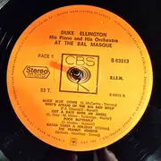 LP - Duke Ellington - His Piano And His Orchestra At The Bal Masque
