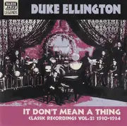 CD - Duke Ellington - It Don't Mean A Thing - Classic Recordings Vol.2: 1930-1934