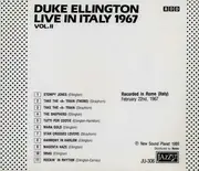 CD - Duke Ellington - Live In Italy 1967 - Vol. II