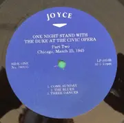 LP - Duke Ellington - One Night Stand With The Duke At The Civic Opera - Part Two - Chicago, March 25, 1945