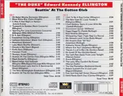 Double CD - Duke Ellington - Scattin' At The Cotton Club 1936-1937