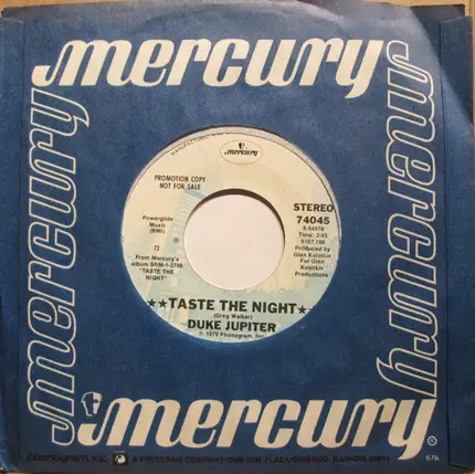 Duke Jupiter - Taste the Night