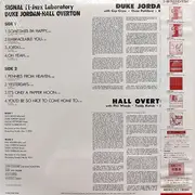 LP - Duke Jordan / Hall Overton - Jazz Laboratory Series - Mono + Insert