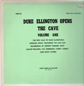Duke Ellington - Duke Ellington opens The Cave - Volume One