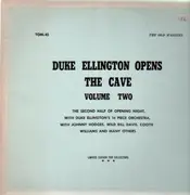 LP - Duke Ellington - Duke Ellington opens The Cave - Volume Two - Green Translucent Vinyl