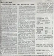LP - Duke Ellington - Fargo Encores