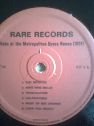 Duke Ellington And His Orchestra - Duke At The Metropolitan Opera House (1951)