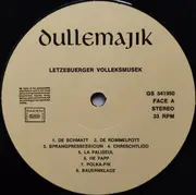 LP - Dullemajik - Letzebuerger Volleksmusek