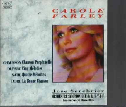 Duparc, Satie a.o. - French Songs