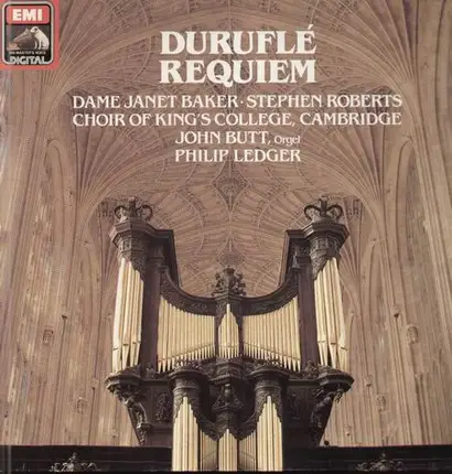 Durufle - Requiem,, D.J.Baker, S.Roberts, Choir of King's College, Cambridge, J.Butt, P.Ledger