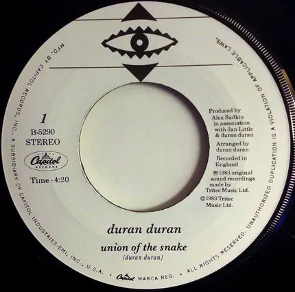 Duran Duran - Union Of The Snake