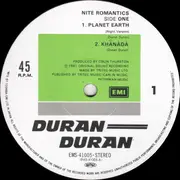 12inch Vinyl Single - Duran Duran - Nite Romantics - OBI + Insert