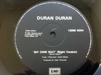 Duran Duran - My Own Way