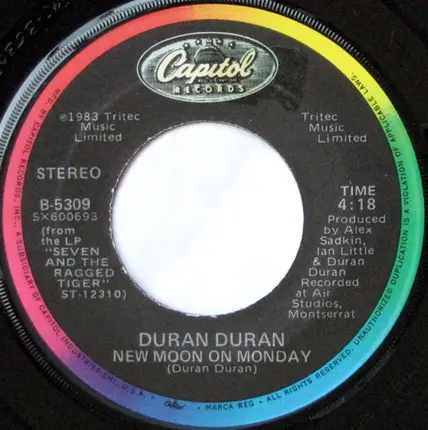 Duran Duran - New Moon On Monday