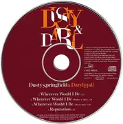 CD Single - Dusty Springfield & Daryl Hall - Wherever Would I Be