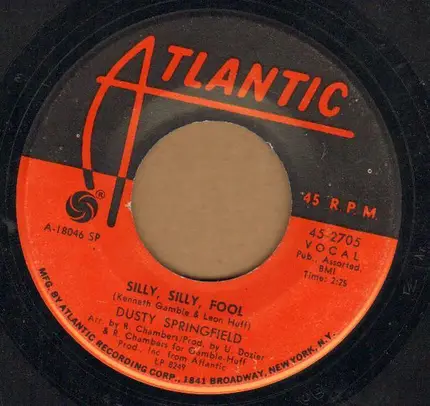 Dusty Springfield - Silly, Silly Fool