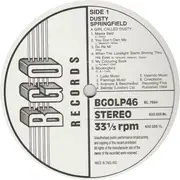 LP - Dusty Springfield - A Girl Called Dusty