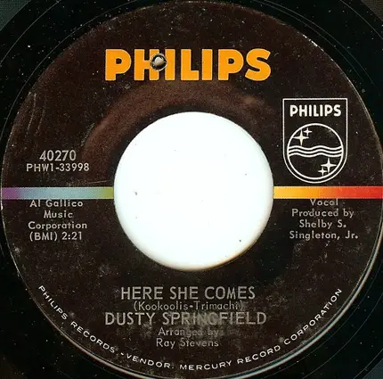 Dusty Springfield - Losing You