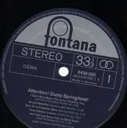 LP - Dusty Springfield - Attention! Dusty Springfield!