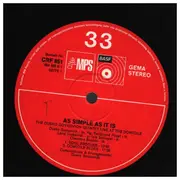 LP - Dusko Gojkovic Quintett - As Simple As It Is
