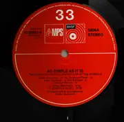LP - Dusko Gojkovic Quintett - As Simple As It Is