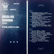 Dusolina Giannini - In Opera, Operetta. & Song