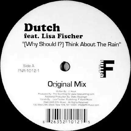 Dutch Feat. Lisa Fischer - (Why Should I?) Think About The Rain