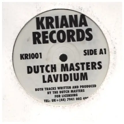 Dutch Masters - Lavidium / Another Funky Groove