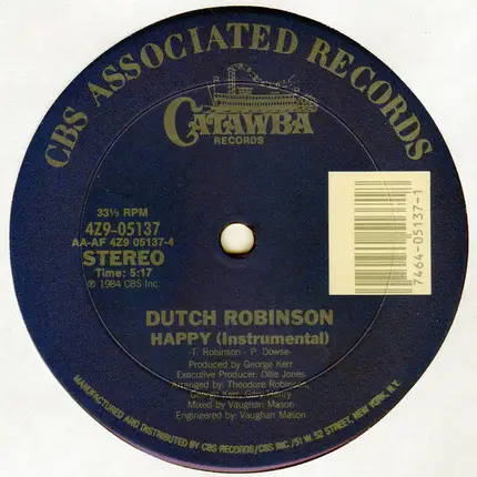 Dutch Robinson - Happy