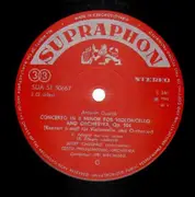 LP - Dvo?ák - Concerto In B Minor For Violoncello & Orchestra  (Ji?í Waldhans)