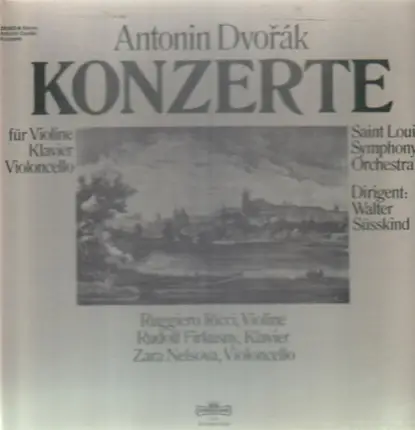 Dvorak - Konzerte für Violine, Klavier und Violoncello,, Saint Louis Symph Orch, Süsskind
