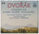 Double CD - Dvořák - Konzerte Für Klavier / Violine / Violoncello