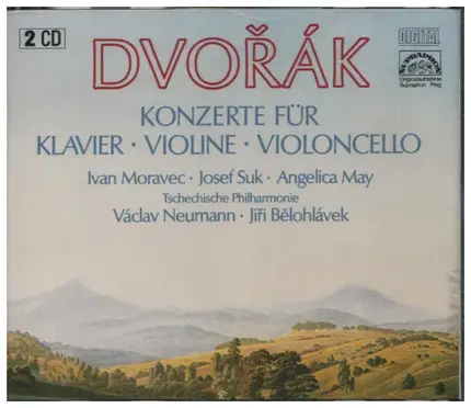 Dvořák - Konzerte für Klavier / Violine / Violoncello