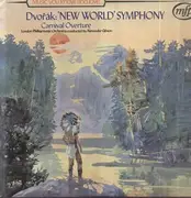 LP - Dvorak - New World Symphony; Carinal Overture, London Philh. Orch, A. Gibson